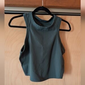 Women’s Nike One Compression High-Neck Tank Top - Green